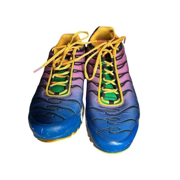 Nike Air Max Plus "Gumball" Multicolor Unisex Sneakers Size 7Y - Picture 3 of 7